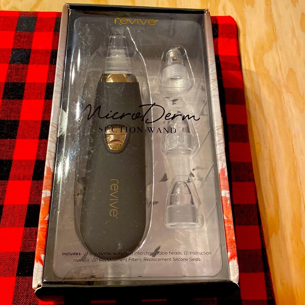 Microderm suction wand